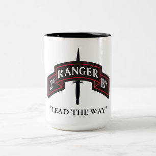 2ND BATTALION 75TH RANGER REGIMENT  Two-Tone COFFEE MUG