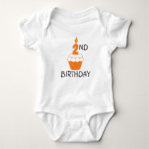 2nd Birthday Baby Bodysuit