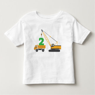 2nd Birthday Construction Tee