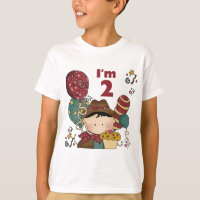 2nd Birthday Cowboy T-shirts and Gifts