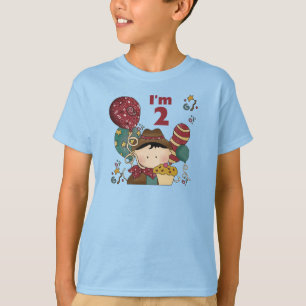 2nd Birthday Cowboy T-shirts and Gifts