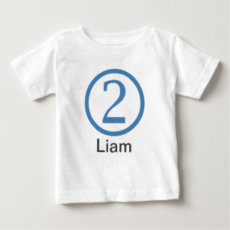2nd Birthday Customisable T-Shirt Boy