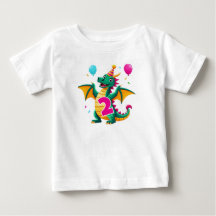 2nd Birthday Dragon T-Shirt
