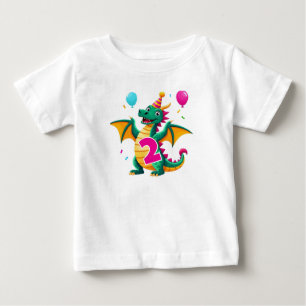 2nd Birthday Dragon T-Shirt