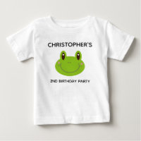 2nd Birthday Frog Theme Kids Party
