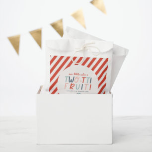 2nd birthday fruit red summer children's party favour bag