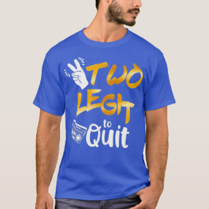 2nd Birthday Hip Hop Theme Two Legit To Quit T-Shirt