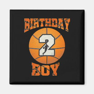 2nd Birthday Outfit Boy Bysketbyll Second 2 Year O Magnet