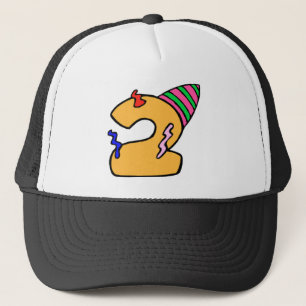 2nd Birthday Party Trucker Hat