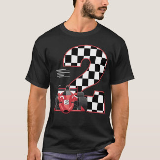 2nd Birthday Race Car friends T-Shirt