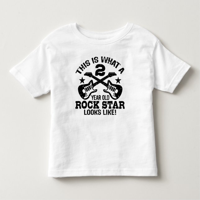 2nd Birthday Toddler T-Shirt (Front)