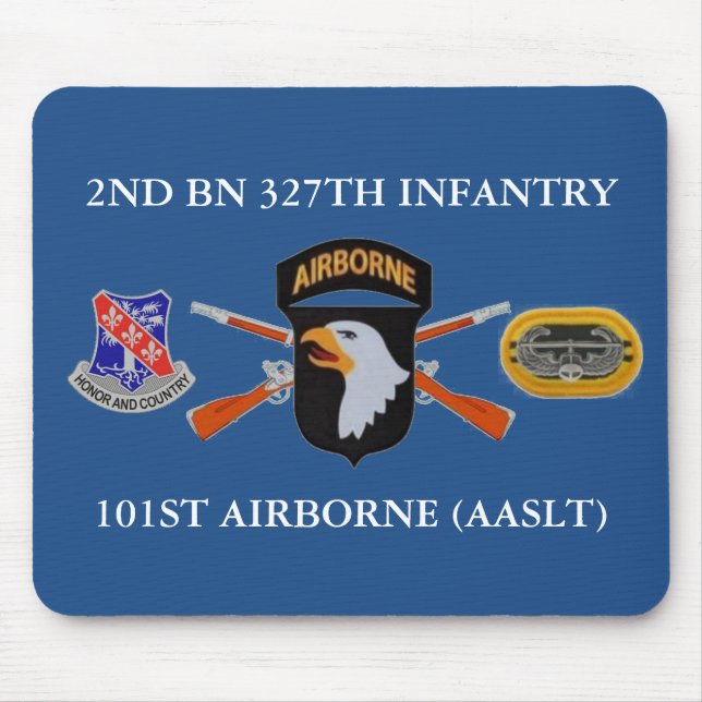 2ND BN 327TH INFANTRY 101ST AIRBORNE MOUSEPAD (Front)