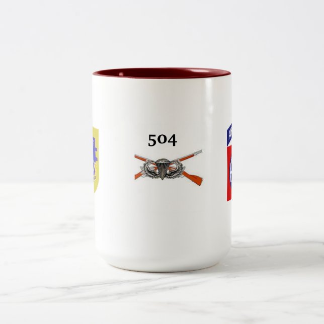 2nd BN 504th 82nd Airborne Mug (Center)
