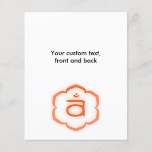 2nd Chakra - Svadhisthana Flyer