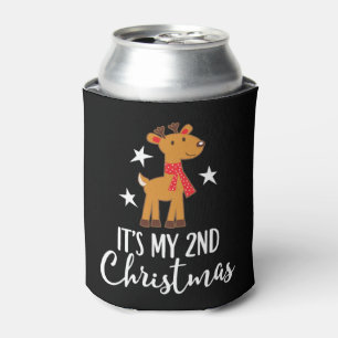 2nd Christmas Reindeer Can Cooler