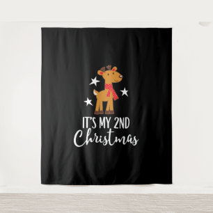 2nd Christmas Reindeer Tapestry