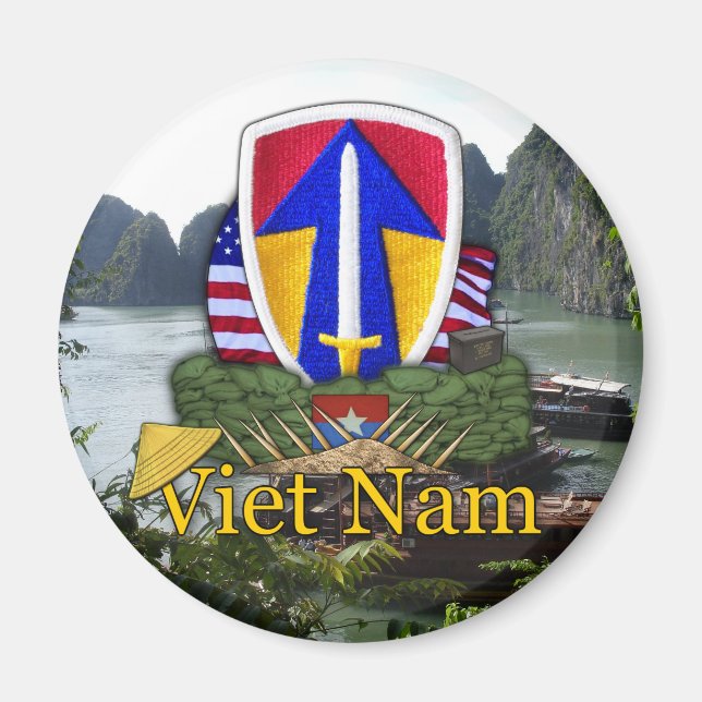 2nd field force patch vietnam war rvn vets Magnet (Front)