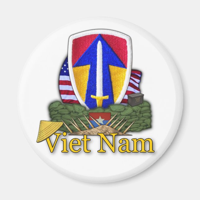 2nd field force patch vietnam war rvn vets Magnet (Front)