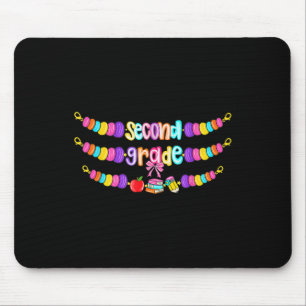 2nd Grade Back To School Bracelet Teacher Girls Ki Mouse Pad
