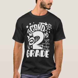 2nd Grade Boy First Day Of School Teacher Back To T-Shirt