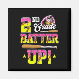 2nd Grade Butter Up Softll Ice Cream Drip Ck To Sc Magnet