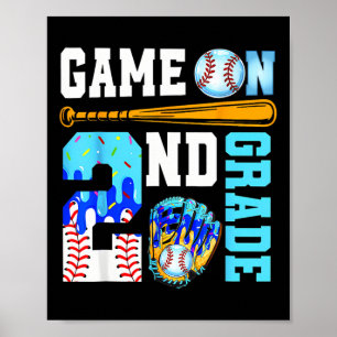 2nd Grade Ck To School Sell Drip Ice Cream Game On Poster