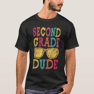 2nd Grade Dude Back to School First Day of School T-Shirt