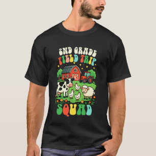 2nd Grade Field Trip Squad Teacher Field Day Vibes T-Shirt