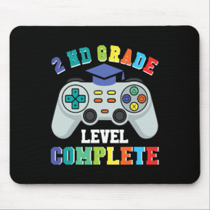 2nd Grade Gamer Boys – Level Complete Ck To School Mouse Pad