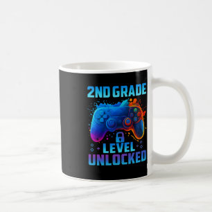 2nd Grade Gamer Level Up Ck To First Day School Gr Coffee Mug