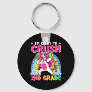 2nd Grade Girls Unicorn Crush Second Grade Ck To S Key Ring