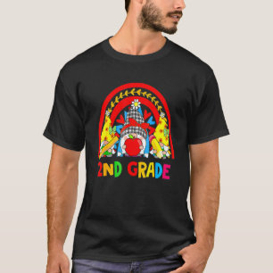 2nd Grade Gnomes Back To School Teacher Student T-Shirt