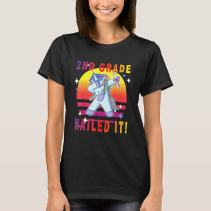 2nd Grade Graduation Magical Dabbing Unicorn 2nd G T-Shirt
