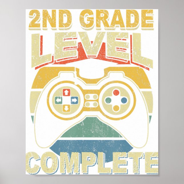 2ND GRADE Graduation  Poster (Front)