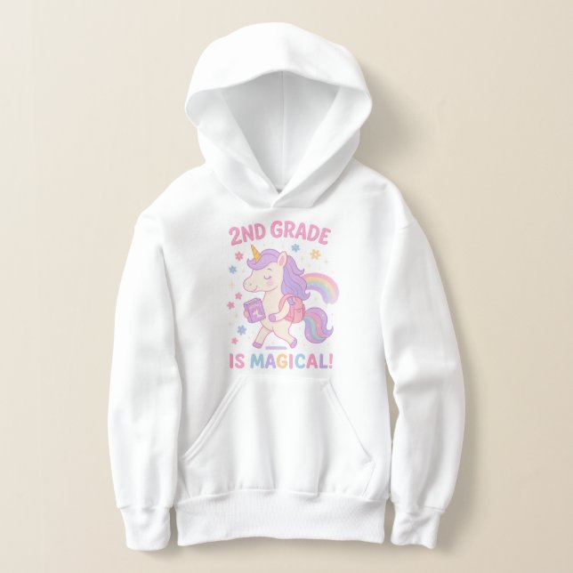 2nd Grade is Magical Back to School Unicorn (Laydown)