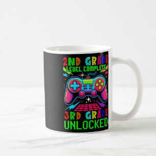 2nd Grade Level Complete 3rd Grade Unlocked Gamer  Coffee Mug