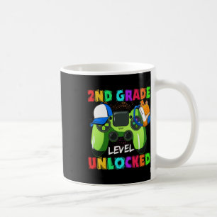 2nd Grade Level Unlocked Back To School Supplies  Coffee Mug