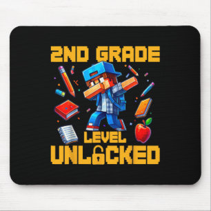 2nd Grade Level Unlocked Dabbing Boys Gamer Ck To  Mouse Pad