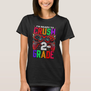 2nd Grade Level Unlocked Game On 2nd Grade Back To T-Shirt