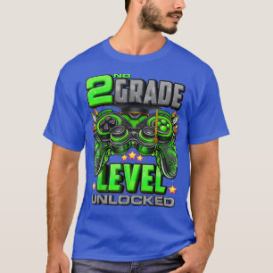 2nd Grade Level Unlocked Shirt Back To School 2nd