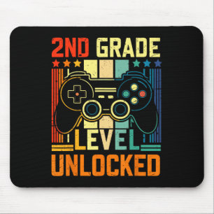 2nd Grade Level Unlocked Video Game Ck To School B Mouse Pad