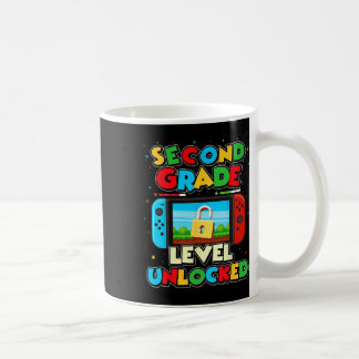 2nd Grade Level Unlocked Video Gamer Boy Kids Ck T Coffee Mug