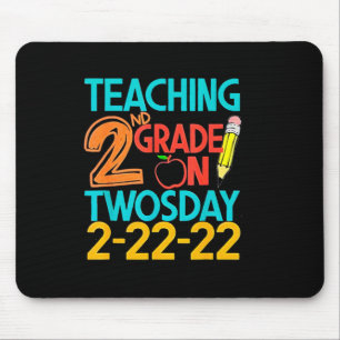 2nd Grade On Twosday 100 Days February 22nd 2022 Mouse Pad