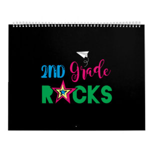 2nd Grade Rocks Calendar