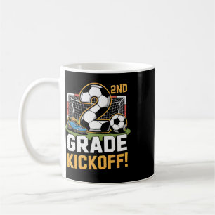 2nd Grade Soccer Kickoff Ck To School Kids Second  Coffee Mug