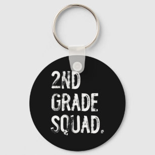 2nd Grade Squad Back To School Student Teacher Key Ring