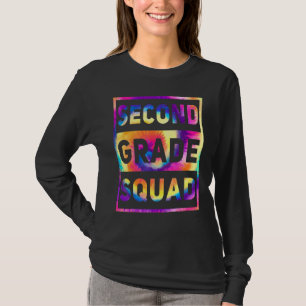 2nd Grade Squad Back To School Teacher Student Rai T-Shirt