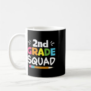 2nd Grade Squad Second Teacher Student Team Ck To Coffee Mug