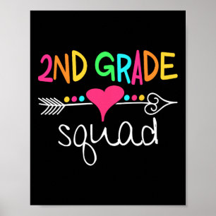 2nd Grade Squad Second Teacher Student Team Ck To Poster