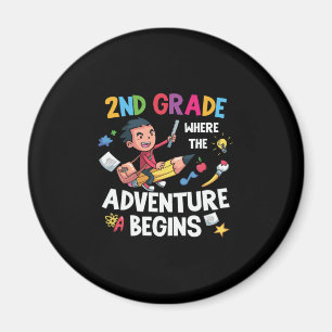 2nd Grade Teacher 2nd Grade Adventure Begins Magnet